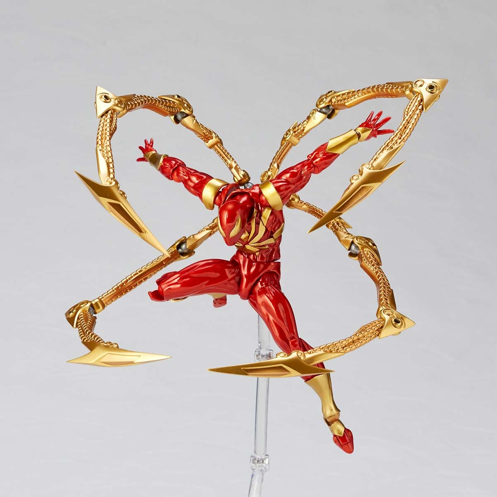 (PO) Revoltech Amazing Yamaguchi Ultimate Spider-Man Iron Spider (Re-issue) Image_8