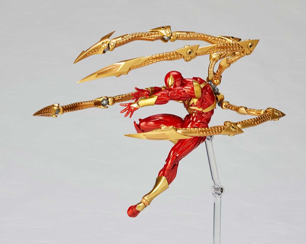 (PO) Revoltech Amazing Yamaguchi Ultimate Spider-Man Iron Spider (Re-issue) Image_10