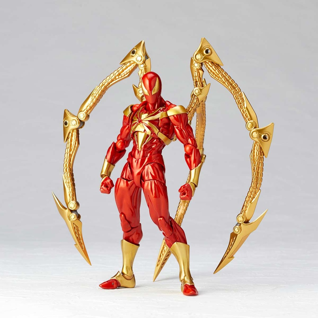 (PO) Revoltech Amazing Yamaguchi Ultimate Spider-Man Iron Spider (Re-issue) Image_11