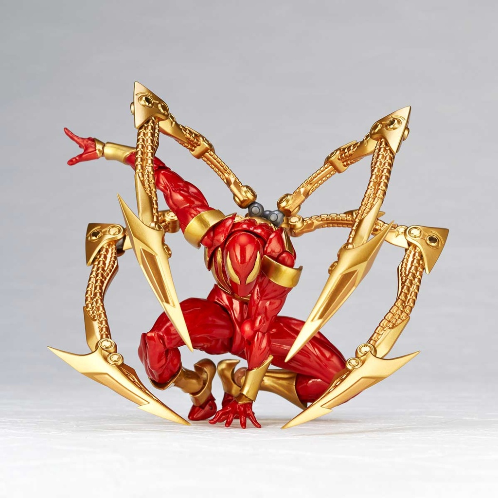 (PO) Revoltech Amazing Yamaguchi Ultimate Spider-Man Iron Spider (Re-issue) Image_15