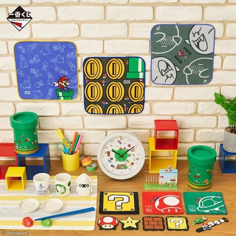 Ichiban Kuji - Super Mario Bros Adevture Life at Home (Full ctn of 70 tickets) Image_2