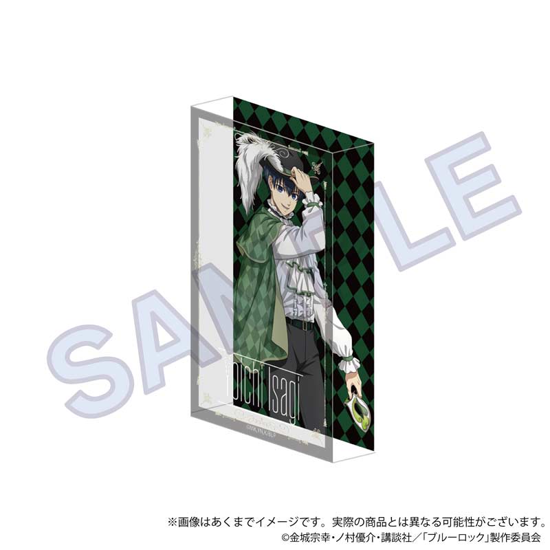 (PO) Blue Lock Acrylic Block Masquerade Ver. Isagi Yoichi Image_2