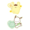 (PO) Sanrio Characters Sukipi ni Todoke Sticker Mint & Yellow Image_2