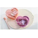 (PO) Sanrio Characters Heart Clear Pouch Kuromi Image_2