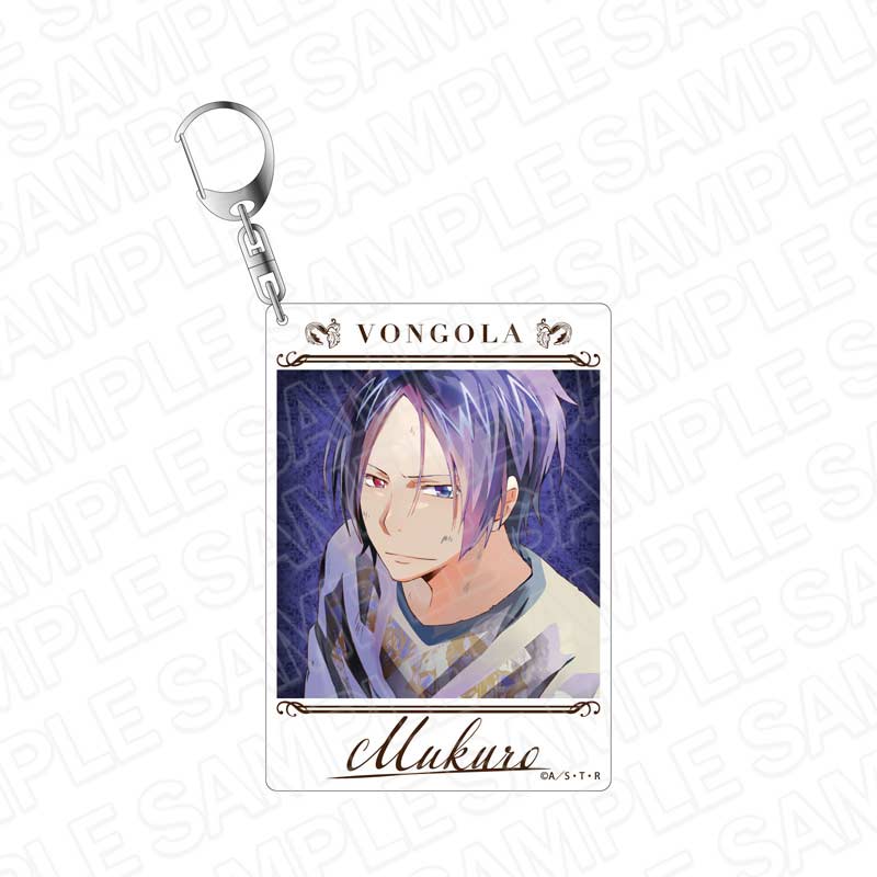 (PO) Reborn! Instant Photo Style Key Chain Pale Tone Series Varia Arc Ver. Rokudo Mukuro Image_1