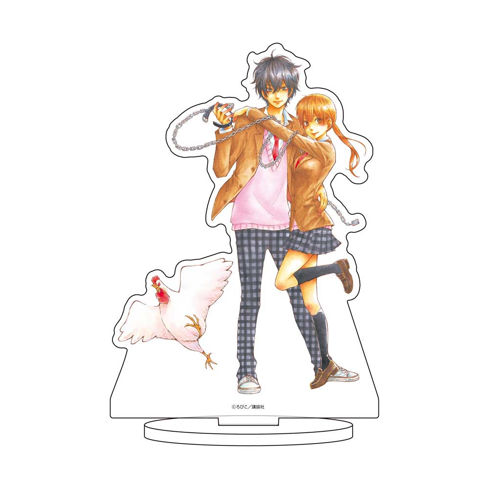(PO) Chara Acrylic Figure My Little Monster 01 Mizutani Shizuku & Yoshida Haru (Official Illustration) Image_1