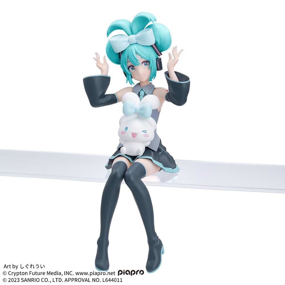 Hatsune Miku Chokonose PM Figure - Hatsune Miku X Cinnamoroll Image_6