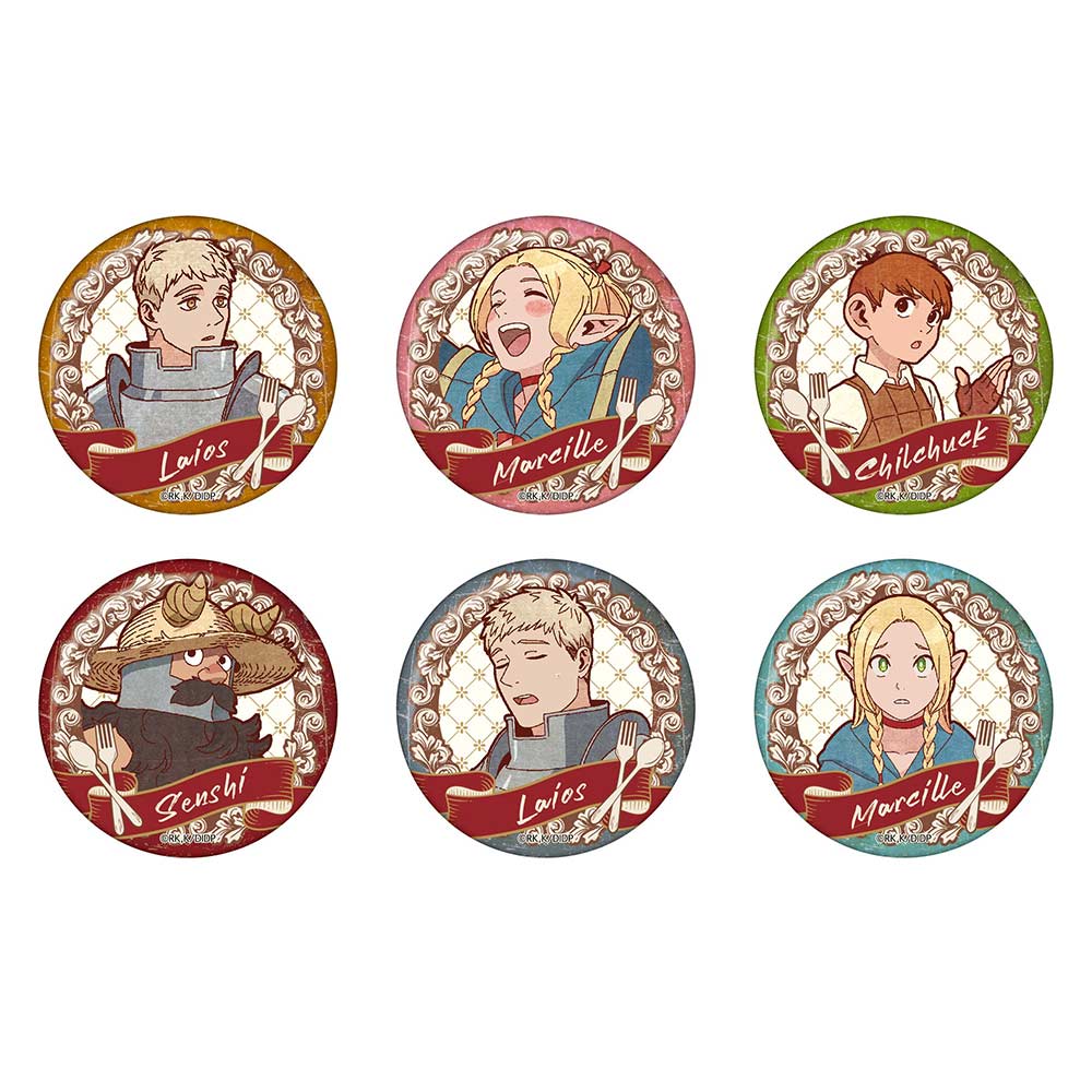 (PO) Delicious in Dungeon Vintage Series Can Badge [BOX] Image_1
