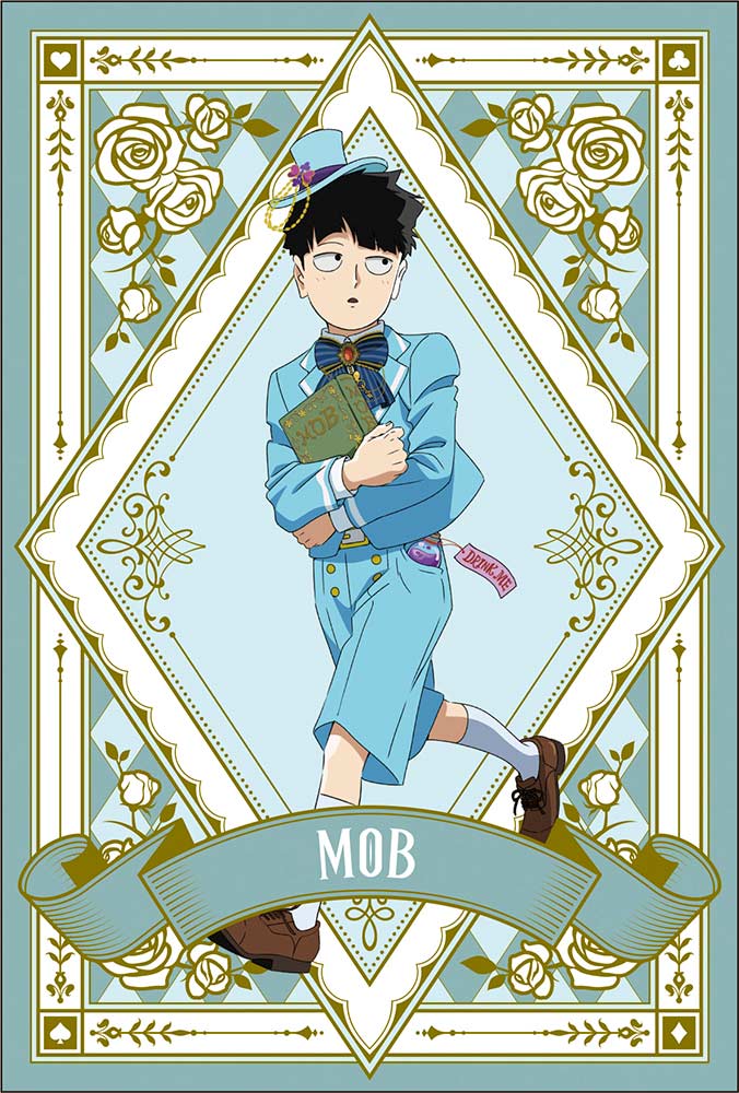 (PO) Mob Psycho 100 III Original Illustration Postcard Set Alice in Wonderland Ver. Image_2