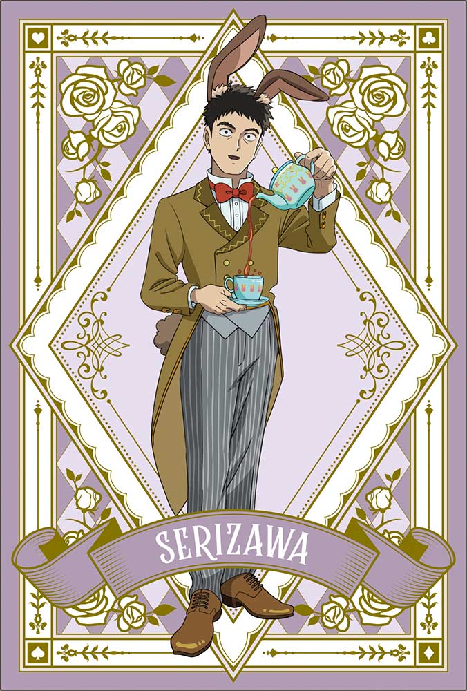 (PO) Mob Psycho 100 III Original Illustration Postcard Set Alice in Wonderland Ver. Image_7