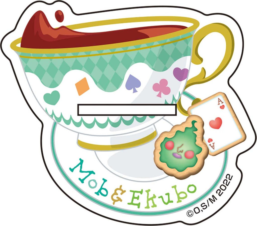 (PO) Mob Psycho 100 III Original Illustration Big Acrylic Stand Alice in Wonderland Ver. 1 Kageyama Shigeo & Ekubo Image_2