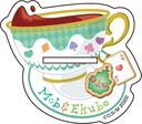 (PO) Mob Psycho 100 III Original Illustration Big Acrylic Stand Alice in Wonderland Ver. 1 Kageyama Shigeo & Ekubo Image_2