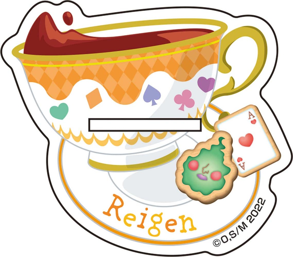 (PO) Mob Psycho 100 III Original Illustration Big Acrylic Stand Alice in Wonderland Ver. 2 Reigen Arataka Image_2