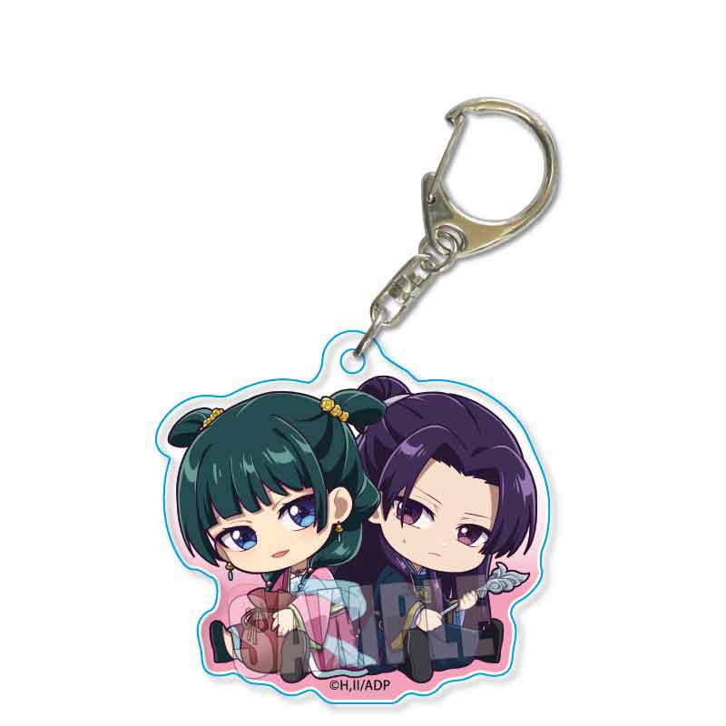 (PO) GyuGyutto Acrylic Key Chain The Apothecary Diaries Maomao & Jinshi Image_1