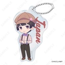 (PO) Hetalia World Stars Acrylic Key Chain -Suspenders Style- (DreCelle Mini) Japan Image_1