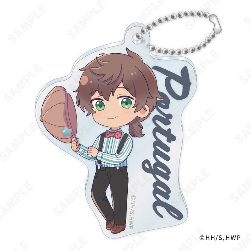 (PO) Hetalia World Stars Acrylic Key Chain -Suspenders Style- (DreCelle Mini) Portugal Image_1