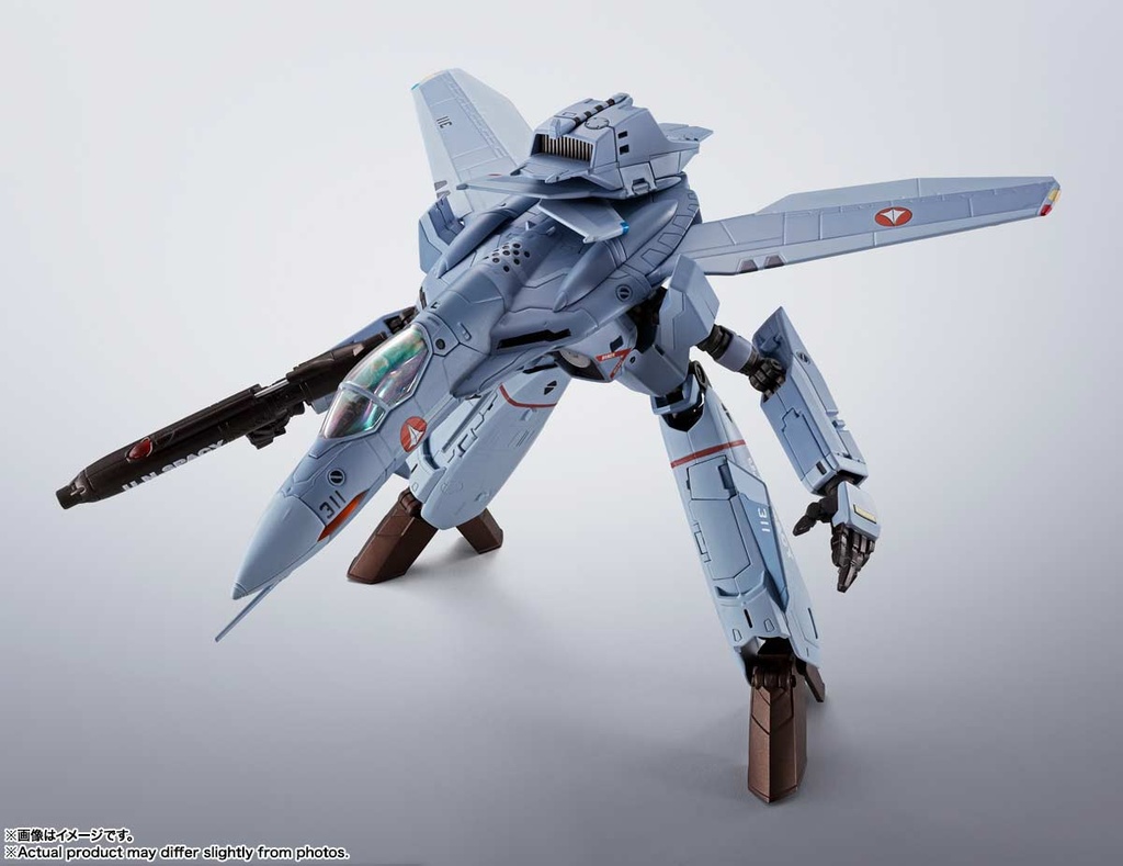 (PO) HI-METAL R Macross Zero VF-0A Phoenix (Kudo Shin Fighter) + QF-2200D-B Ghost Image_9