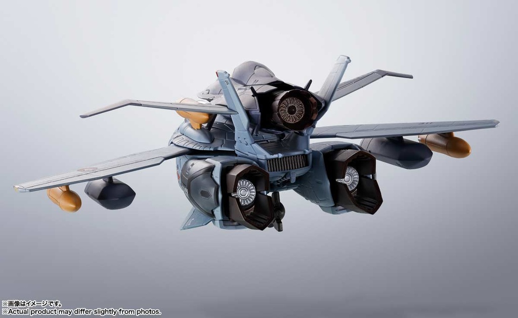 (PO) HI-METAL R Macross Zero VF-0A Phoenix (Kudo Shin Fighter) + QF-2200D-B Ghost Image_16