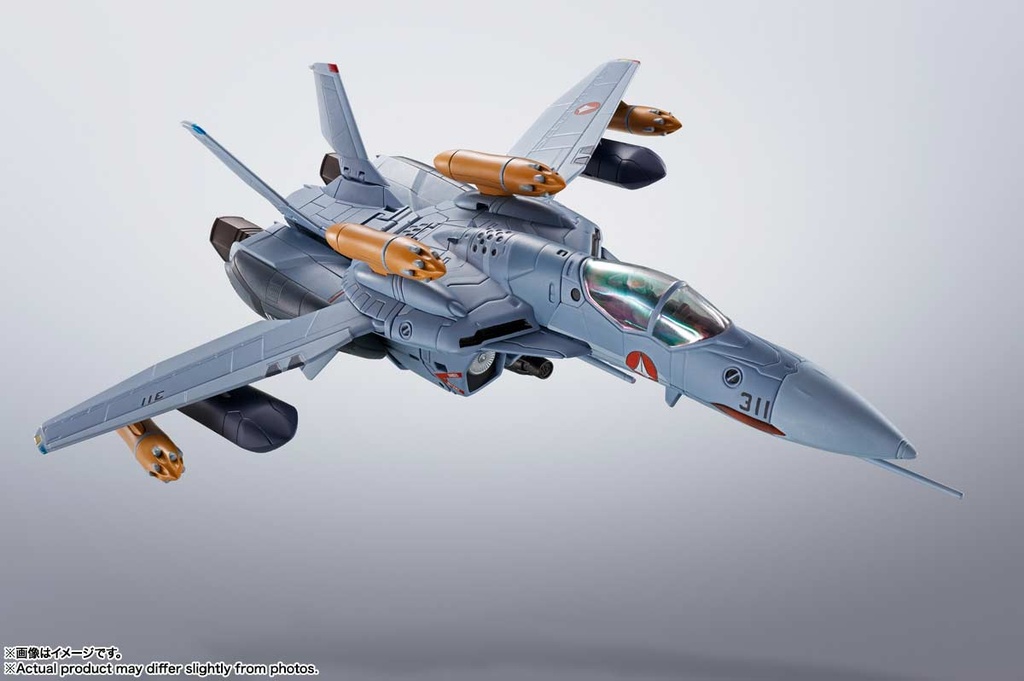 (PO) HI-METAL R Macross Zero VF-0A Phoenix (Kudo Shin Fighter) + QF-2200D-B Ghost Image_17