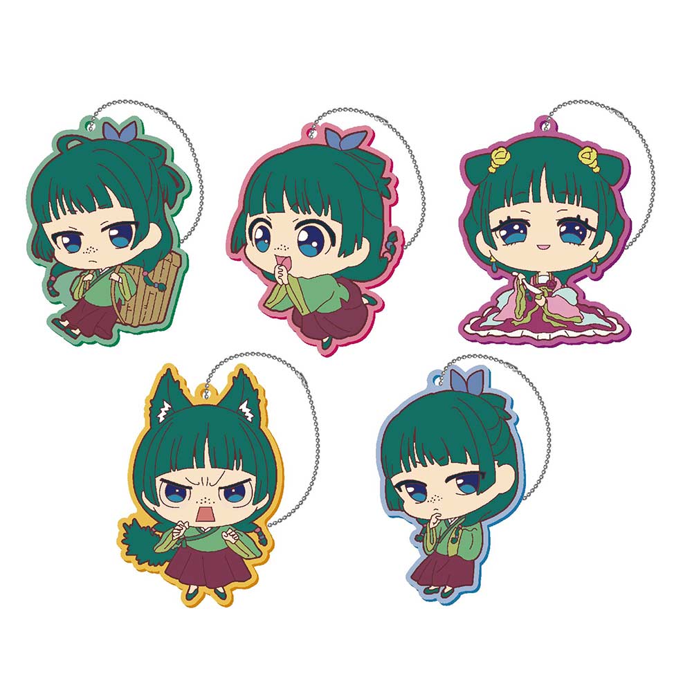 (PO) The Apothecary Diaries Deformed Rubber Key Chain [BOX] Image_1