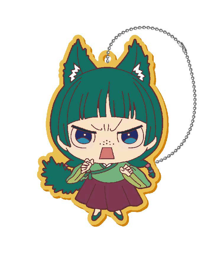 (PO) The Apothecary Diaries Deformed Rubber Key Chain [BOX] Image_5