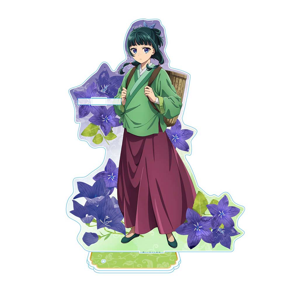 (PO) The Apothecary Diaries Flower Motif Acrylic Pen Stand Maomao A (Bellflower) Image_1