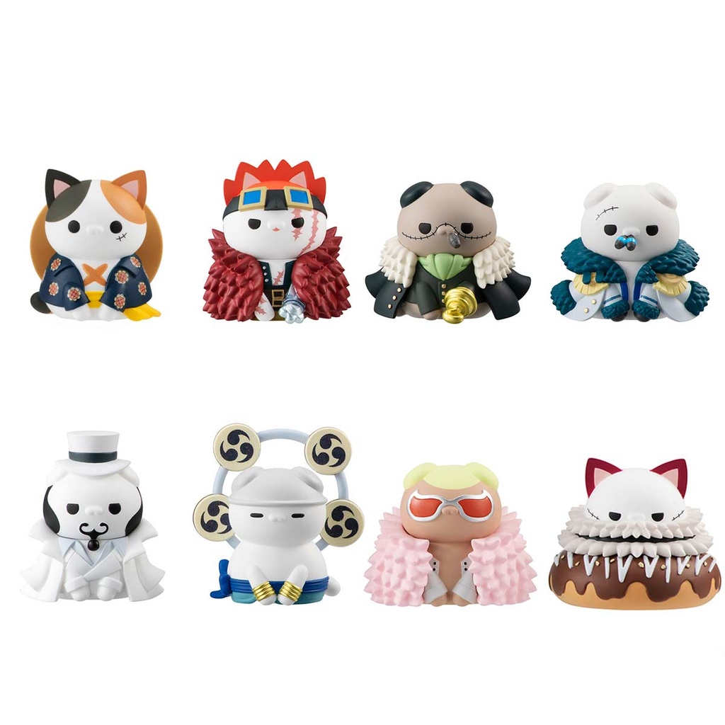 (PO) MEGA CAT PROJECT One Piece Nyan Piece Nya-n! Luffy & Good Rivals Ver. (Re-issue) [BOX] Image_1