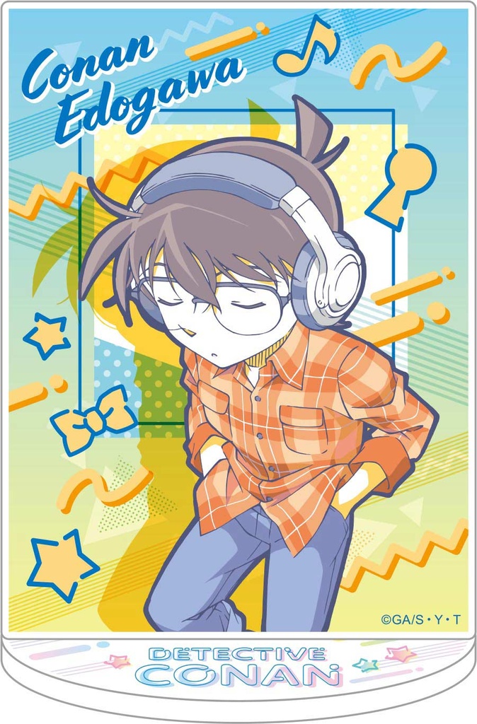 (PO) Detective Conan Acrylic Stand Collection 80's Art [BOX] Image_2