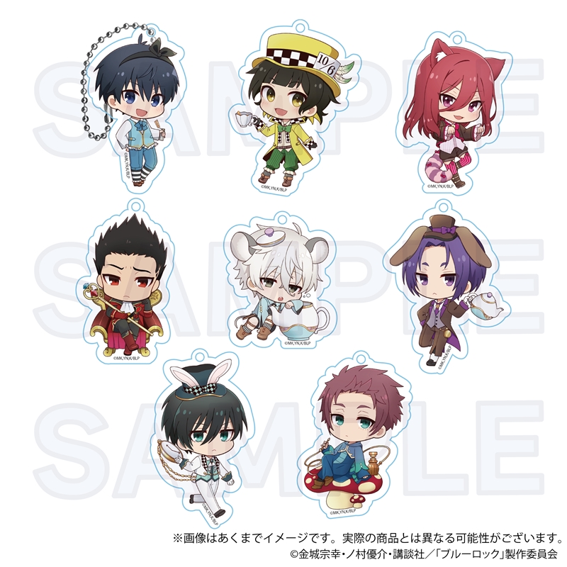 (PO) Blue Lock Trading Acrylic Key Chain Alice Ver. [BOX] Image_1