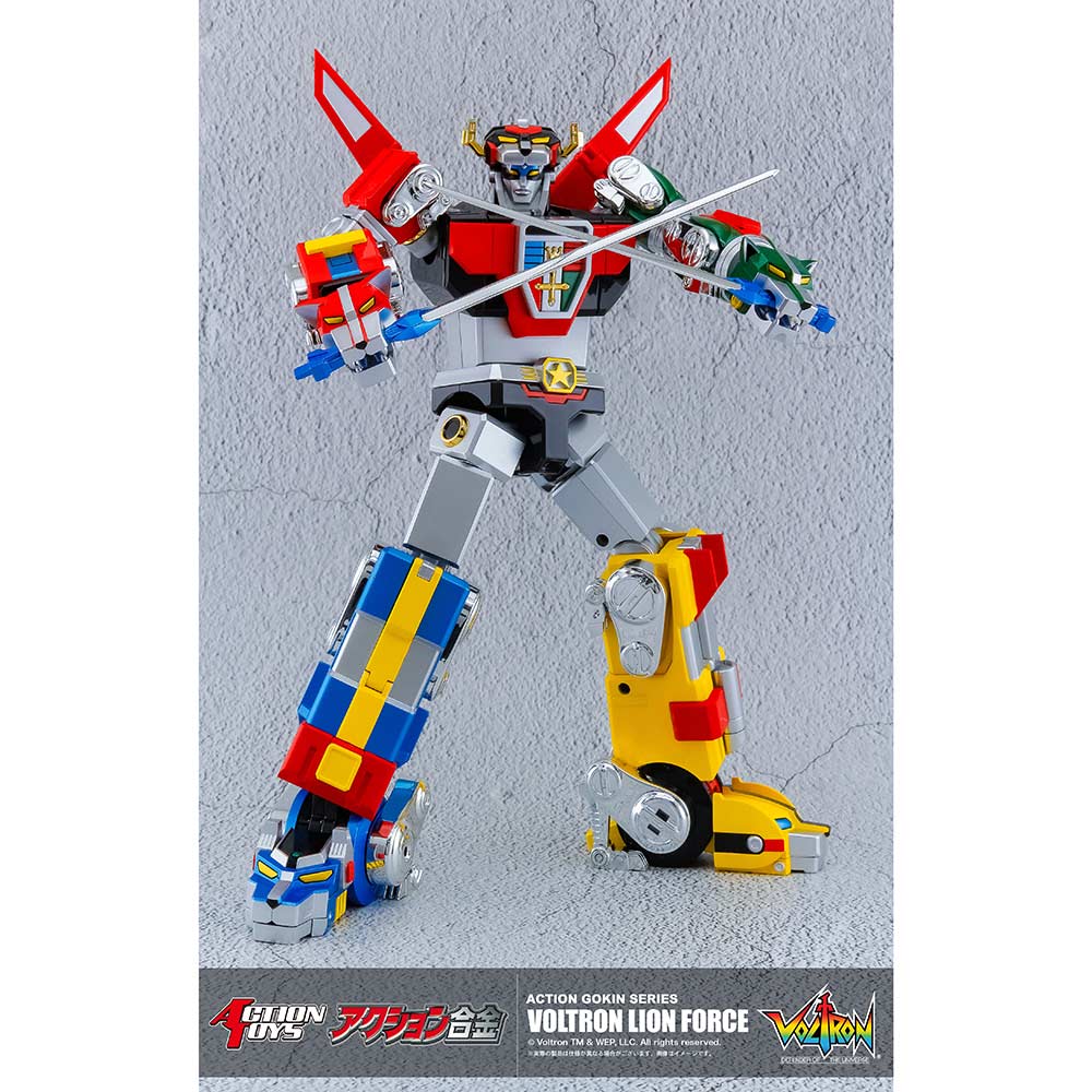 (PO) Action Alloy Voltron: Defender of the Universe - Voltron Lion Force Image_8