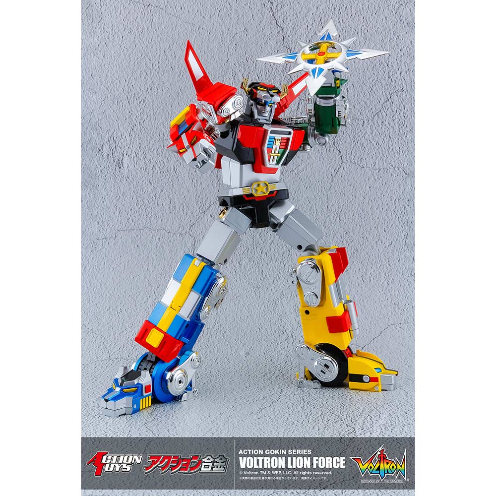 (PO) Action Alloy Voltron: Defender of the Universe - Voltron Lion Force Image_10