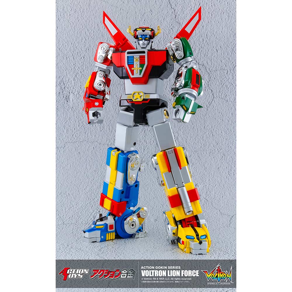 (PO) Action Alloy Voltron: Defender of the Universe - Voltron Lion Force Image_12