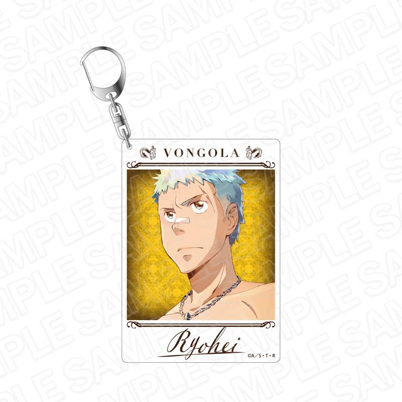 (PO) Reborn! Instant Photo Style Key Chain Pale Tone Series Varia Arc Ver. Sasagawa Ryohei Image_1
