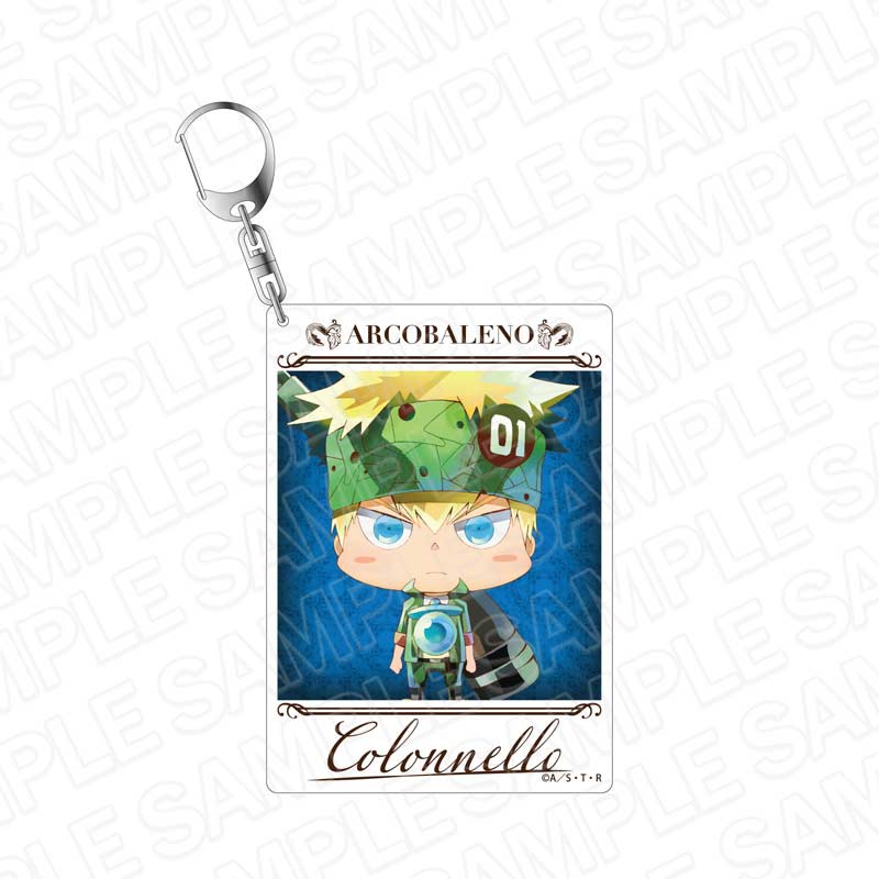 (PO) Reborn! Instant Photo Style Key Chain Pale Tone Series Varia Arc Ver. Colonnello Image_1
