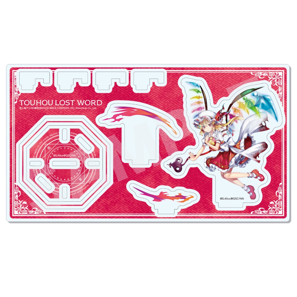 (PO) Touhou Lost Word 3D Acrylic Stand 04 Flandre Scarlet Image_1