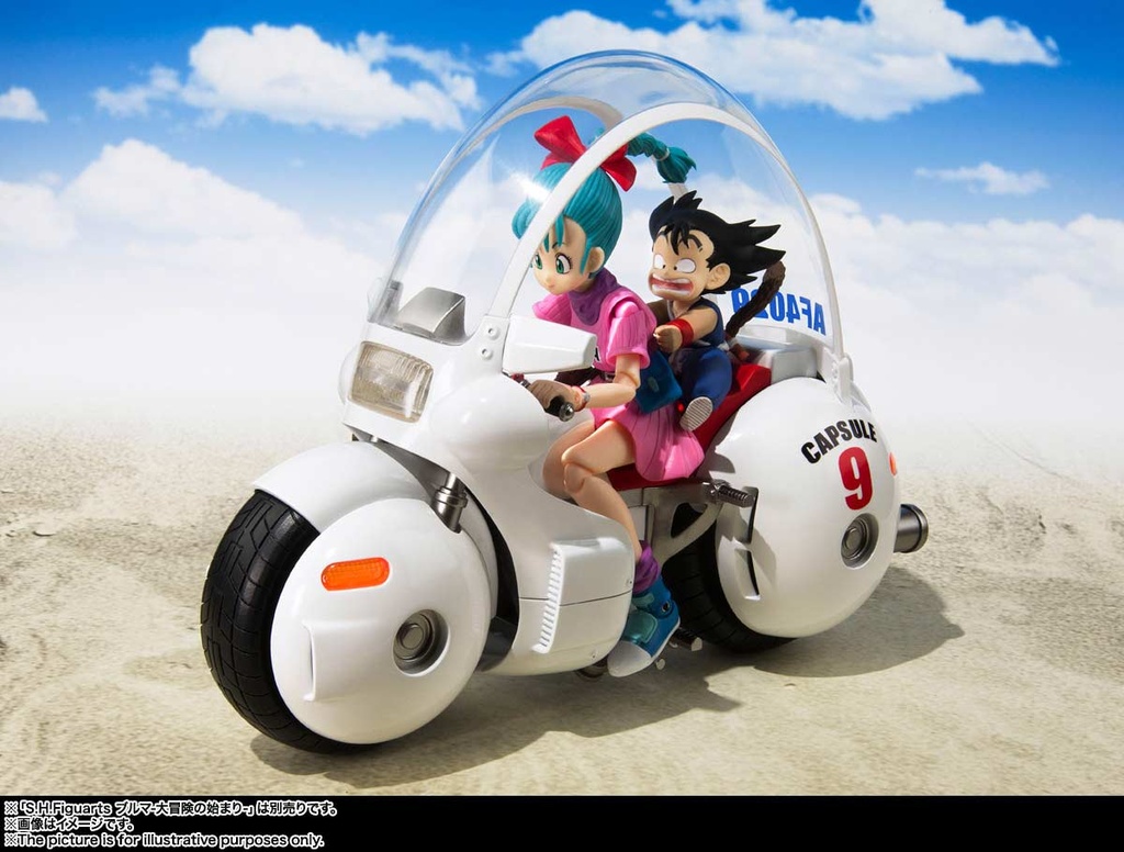 (PO) S.H.Figuarts Dragonball - Bulma's Motorcycle Hoipoi Capsule No. 9 (Re-issue) Image_6