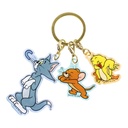 (PO) Tom and Jerry 3 Charm Key Chain - Tom & Jerry & Little Quacker Image_1