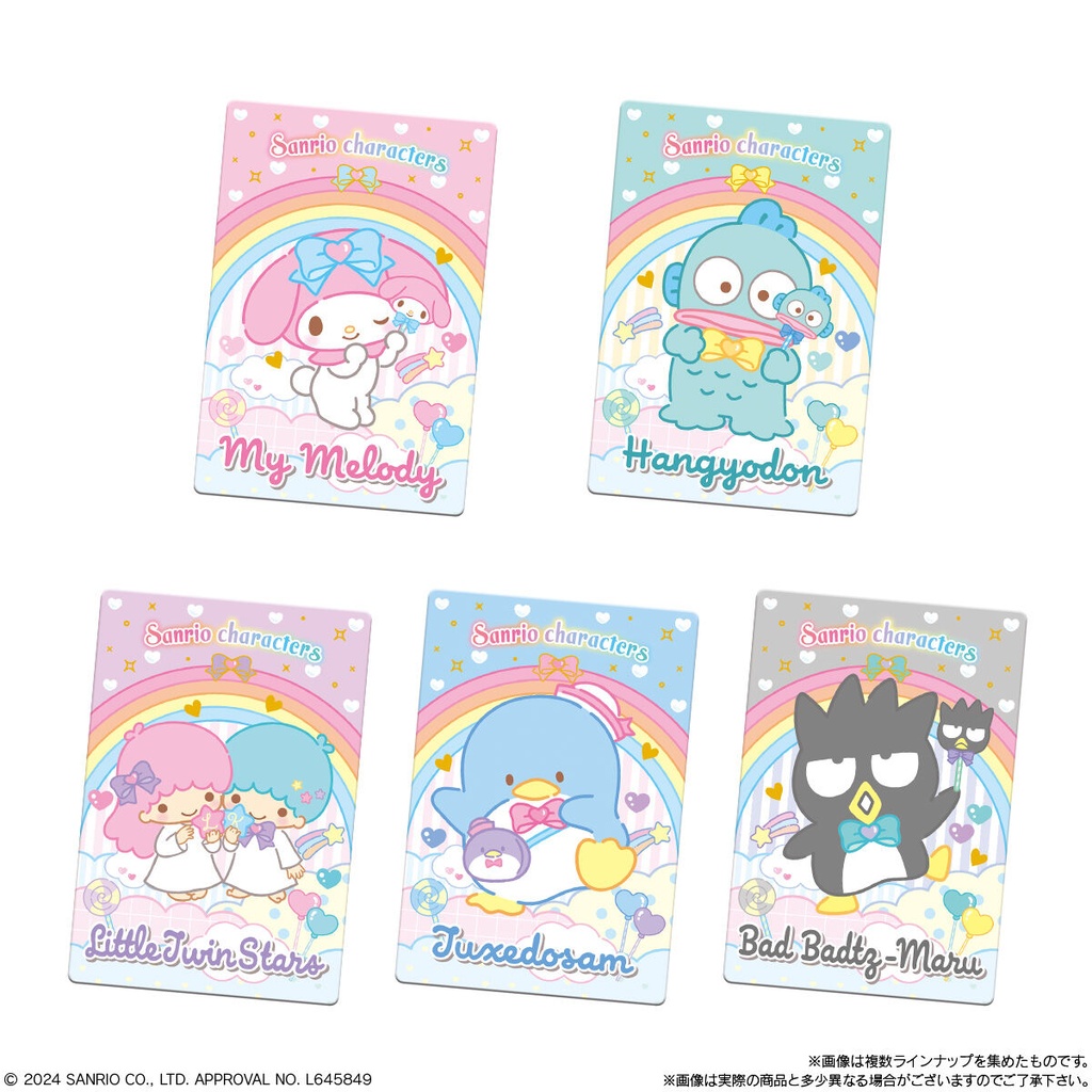 (PO) Sanrio Characters Wafer Card 6 [BOX] Image_3