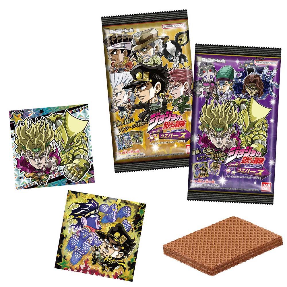 (PO) Nyaformation JoJo's Bizarre Adventure Stardust Crusaders Sticker Wafer Stardust Crusaders Part 2 Battle in Egypt [BOX] Image_1