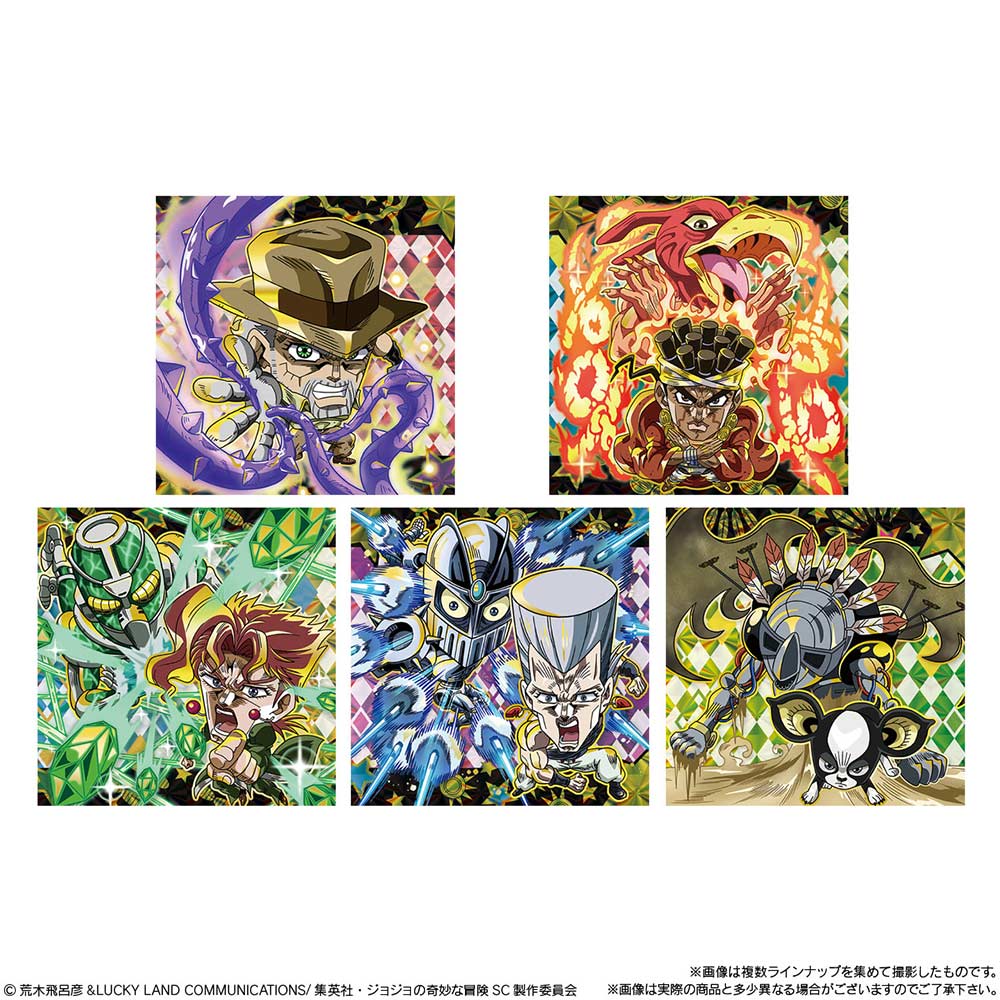 (PO) Nyaformation JoJo's Bizarre Adventure Stardust Crusaders Sticker Wafer Stardust Crusaders Part 2 Battle in Egypt [BOX] Image_7