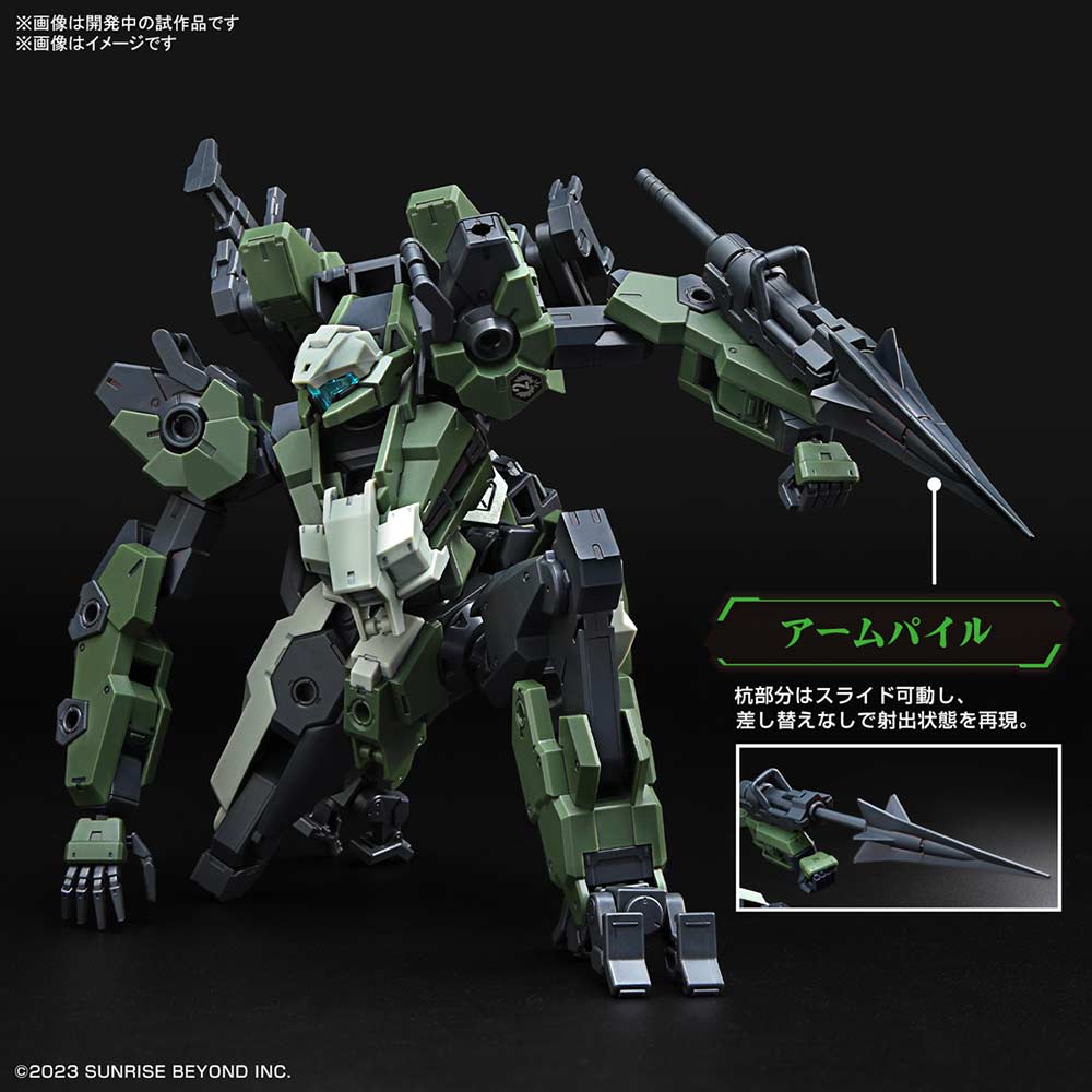 (PO) HG AMAIM: Warrior at the Borderline UltraSteel Ogre-Gear - MAILeS Gouyou Custom Image_3