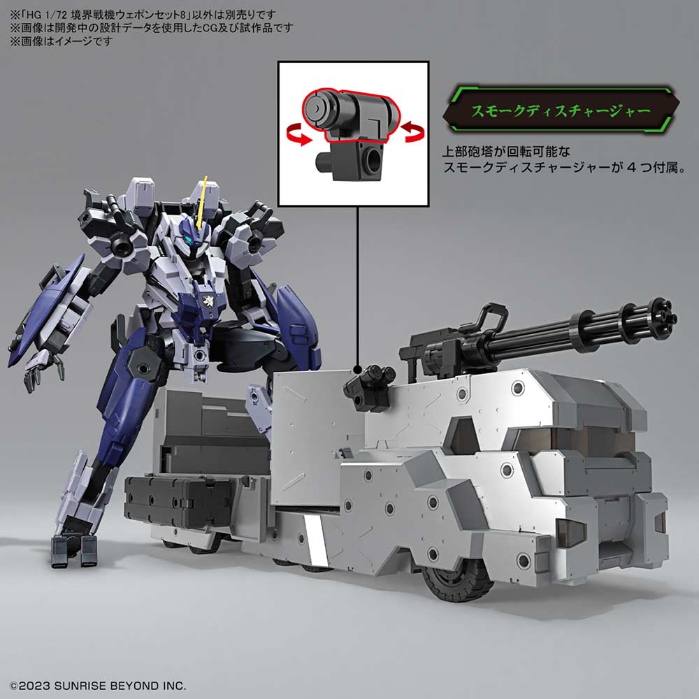 (PO) HG AMAIM: Warrior at the Borderline UltraSteel Ogre-Gear - Weapons Set 8 Image_5