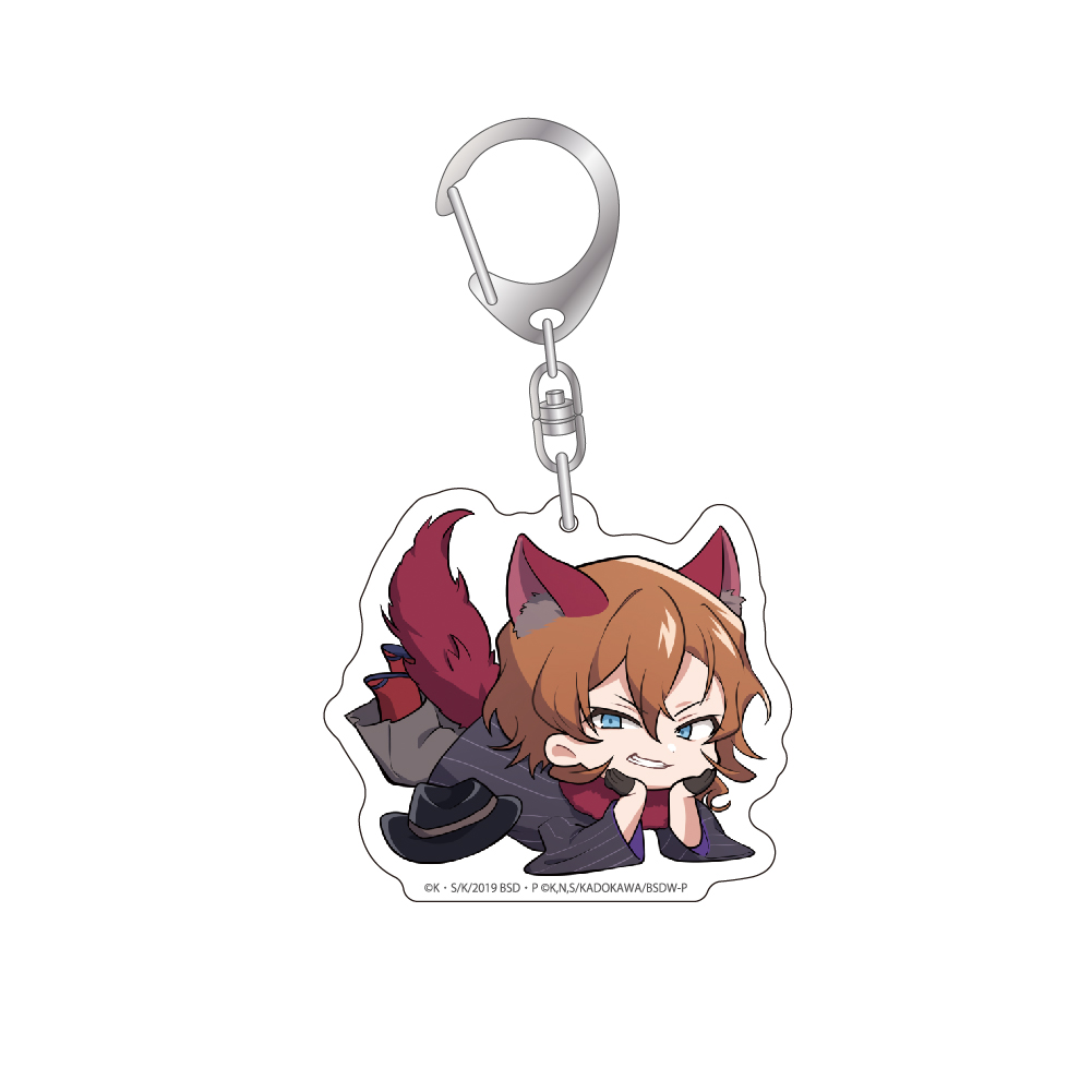 (PO) Bungo Stray Dogs Deformed Acrylic Key Chain - Nakahara Chuya Image_1