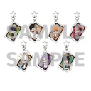 (PO) Star-shaped Swivel Snap Hook Acrylic Key Chain Blue Lock 01 Tarot Ver. (Mini Character Illustration) [BOX] Image_1