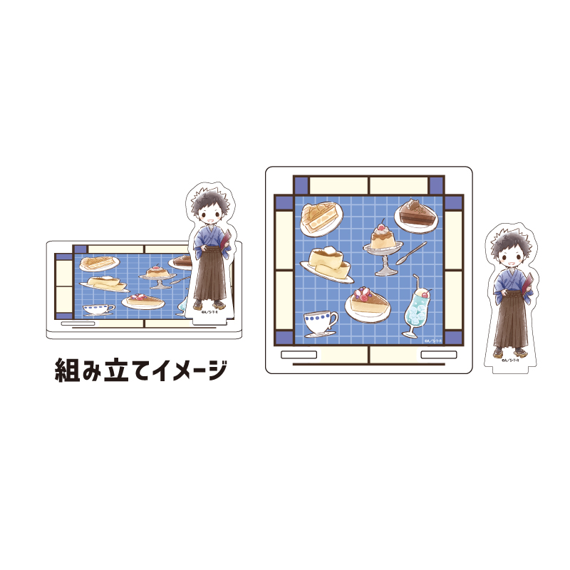 (PO) Acrylic Coaster Stand Reborn! 03 Yamamoto Takeshi Retro Cafe Ver. (Graff Art Illustration) Image_1