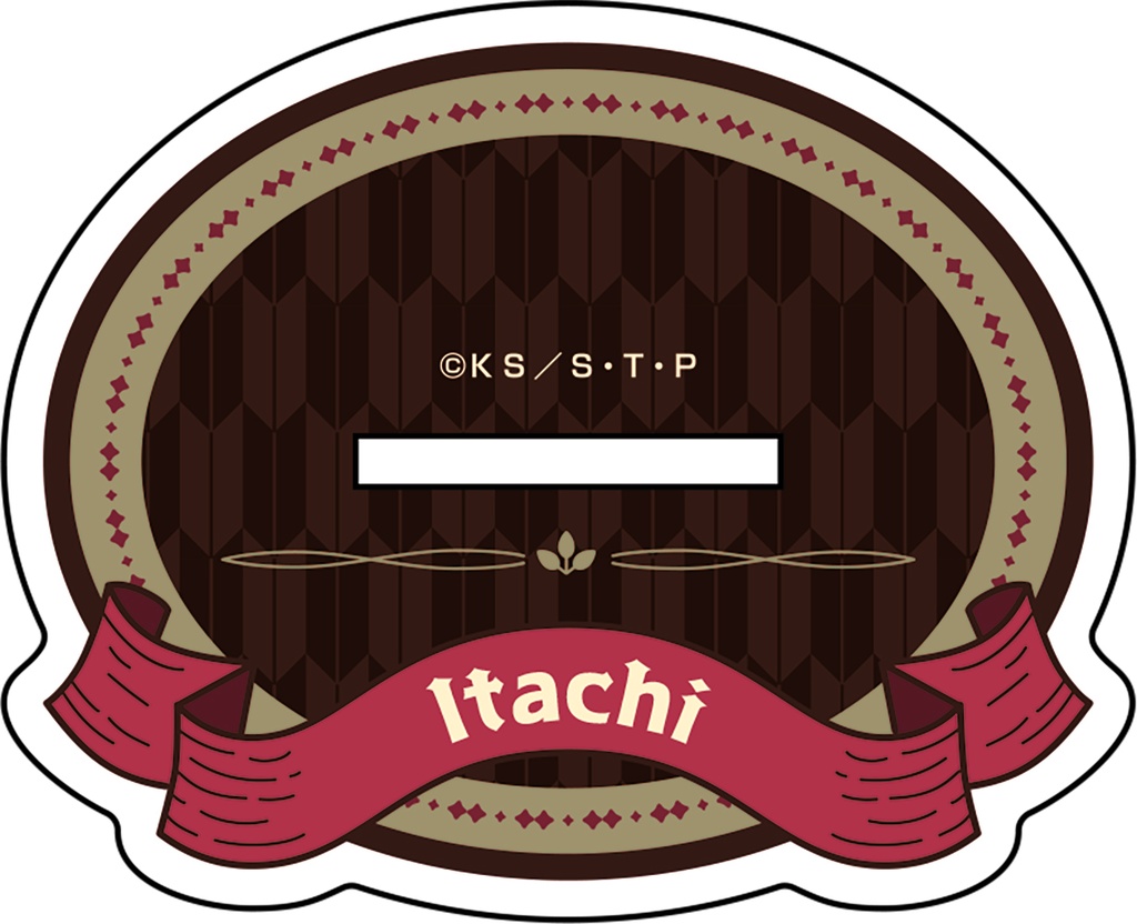 (PO) NARUTO Shippuden Original Illustration Big Acrylic Stand Werewolf Ver. 6 Uchiha Itachi Image_2