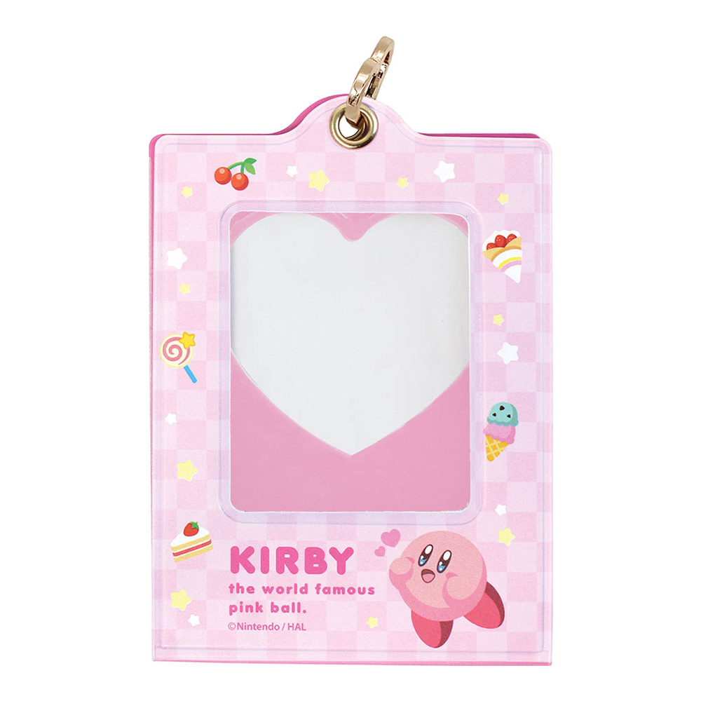 (PO) Kirby's Dream Land W Photo Stand Holder Manmaru Pink Image_2