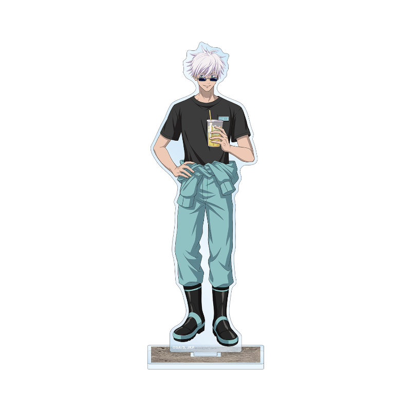(PO) Jujutsu Kaisen Tobu Zoo Collaboration Original Illustration Gojo Satoru Keeper Ver. Big Acrylic Stand Image_1