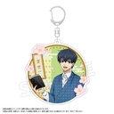 (PO) Blue Lock Retro Modern Big Round Acrylic Key Chain Isagi Yoichi Image_1