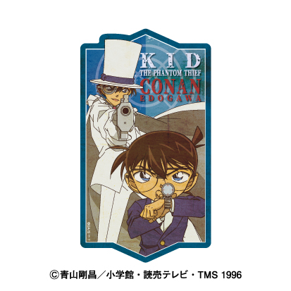 (PO) Detective Conan Travel Sticker 4 Conan & Kid Image_1